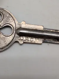 Tyske D.R.G.M. Håndjern med Original Nøgle WW2 