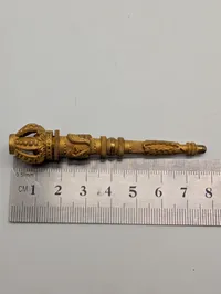 Dansk M23 kasketemblem med egeløv og to forgyldte agulletter Dragon officer