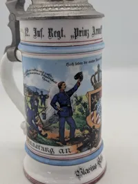 Tysk Reservist Ølkrus, 12. Infanteriregiment "Prinz Arnulf" (1899-1901)