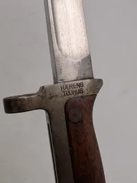 Dansk Model 1915  Krag-Jørgensen bajonet med serienummer 114919