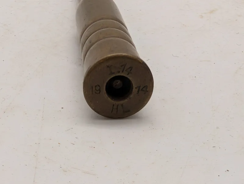 Gevær 89 eksercerpatron patron  Stemplet 1914 HL