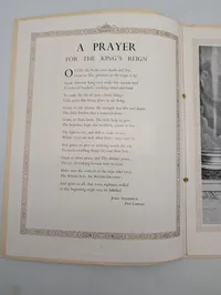 Officielt Souvenirprogram for Kong George VI og Dronning Elizabeths Kroning