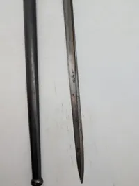 Fransk M1874 Gras Bajonet med skede, St. Etienne 1879