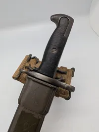 Amerikansk M1 Garand Bajonet fra 2. Verdenskrig med U.C. Stempel