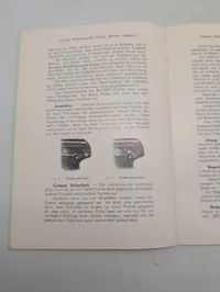 Anciens Établissements Pieper, Die Bayard Pistole manual