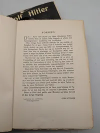 Adolf Hitler, Min Kamp, to bind, H. Hagerup forlag