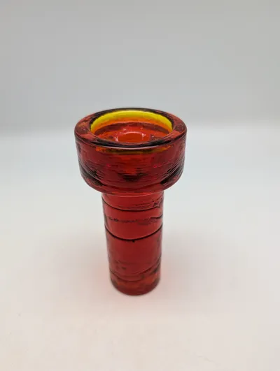 Svensk glas lysestage 