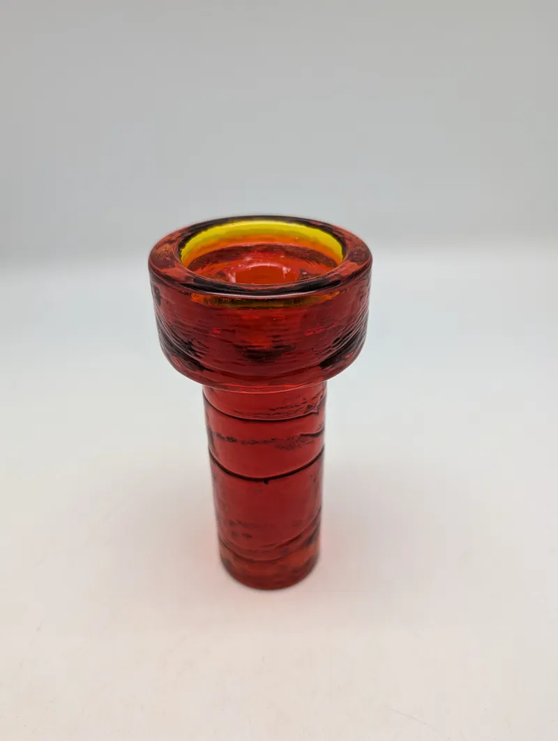 Svensk glas lysestage 