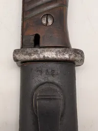 Tysk Mauser K98 Bajonet med skede, Model S84/98 III, nummerens 