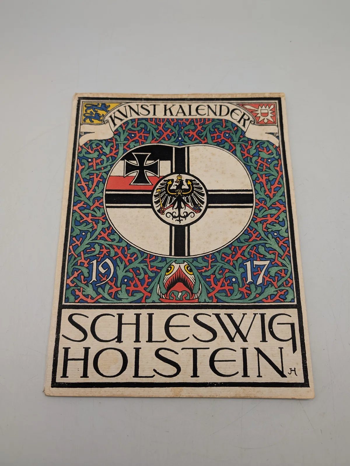 Schleswig-Holsteinischer Kunstkalender 1917, udgivet af Dr. Ernst Sauermann