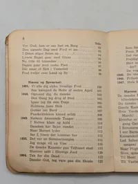 To danske sangbøger: Nordiske Sange (1876) og Sangbog for Hæren og Søværnet (1947)