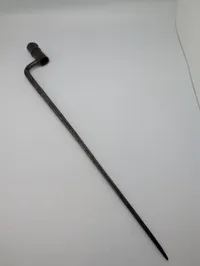 Antique 19th Century Socket Bayonet with Triangular Blade