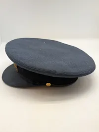 Dansk Flyvevåben Officerskasket med Broderet Emblem