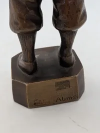 H.F. Agte L'Forge Bronze Statuette af Modstandsmand, 5. Maj 1945