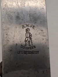 Tysk Hitler Jugend Dolk med Skede, K.W.H. Solingen, original 