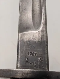 Britisk Pattern 1907 Bajonet med Skede