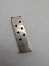 Vintage Pistolmagasin i Rustfrit Stål til .25 ACP / 6.35mm