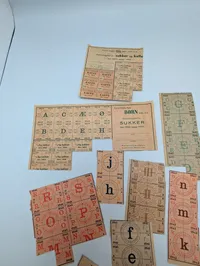 Samling af danske rationeringsmærker og kort, 1940-1953