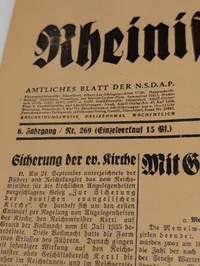 Rheinische Landeszeitung Volksparole Avis, 1. oktober 1935
