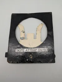 Dansk Militær Sigte Attrap GV/50 til Træningsbrug