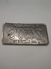 1979 Illinois Nummerplade "Land of Lincoln"