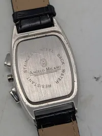 Samling af fire herreure fra Seiko, Angelo-Milano og Poker EM