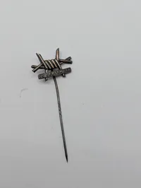 Vintage 19 September Commemorative Barbed Wire Motif Stick Pin KZ Dansk Politi 