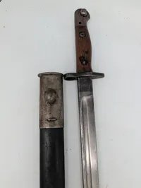 Britisk Pattern 1907 Bajonet med Skede