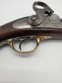 Dansk Model 1848 Ringhane pistol til Dragoner D.R. 2 E.4.' for 2. Dragonregiment
