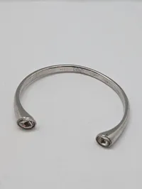 VJ 925 Sterling Sølv Armring med Klare Sten