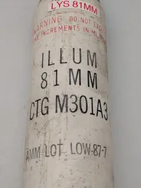Inert 81 mm M301A3 Illumination Mortérgranat