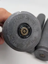 Tre Mauser 27x145mm DM1001 patronhylstre