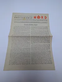 Informationsdienst Pressedienst Nord Nr. 8, 25. april 1944