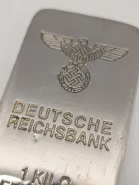 Deutsche Reichsbank 1 Kilo Feingold replika bar