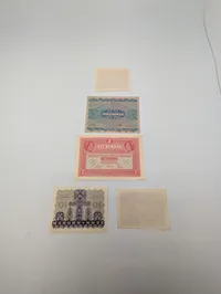 Collection of Five Austro-Hungarian Empire Banknotes, 1912-1922
