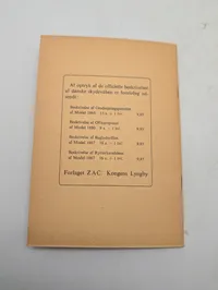 Beskrivelse af Rytterkarabin Model 1867, Forlaget Zac 1968
