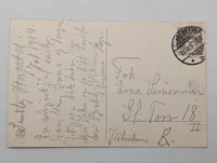 Vintage Danish Glædelig Jul Postcard with Children and Christmas Tree