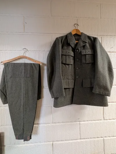 Svensk M/1939-58 Ulduniform med Jakke og Bukser