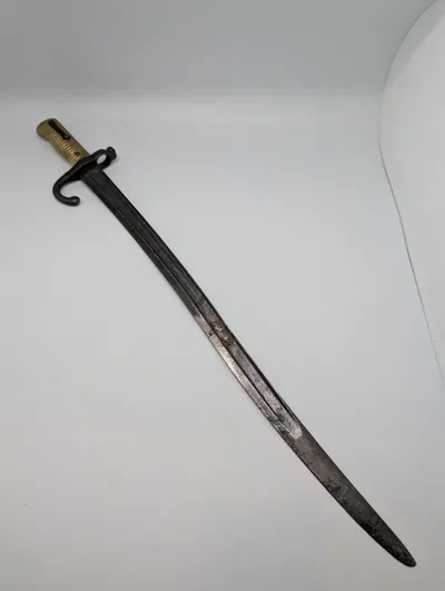 French Model 1866 Chassepot Yataghan Sword Bayonet