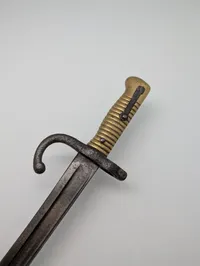 French Model 1866 Chassepot Yataghan Sword Bayonet