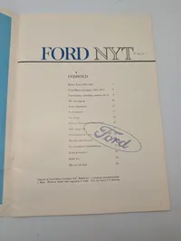 Ford Nyt Magasin, Nr. 1 1963 - Henry Ford 100-års Jubilæumsudgave