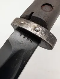 Tjekkisk Bajonet med Metalskede, mærket 'dot'