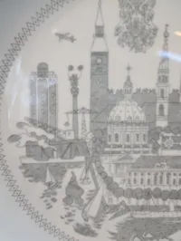 Bing & Grøndahl Copenhagen Porcelæn Vægplatte nr. 4866/325