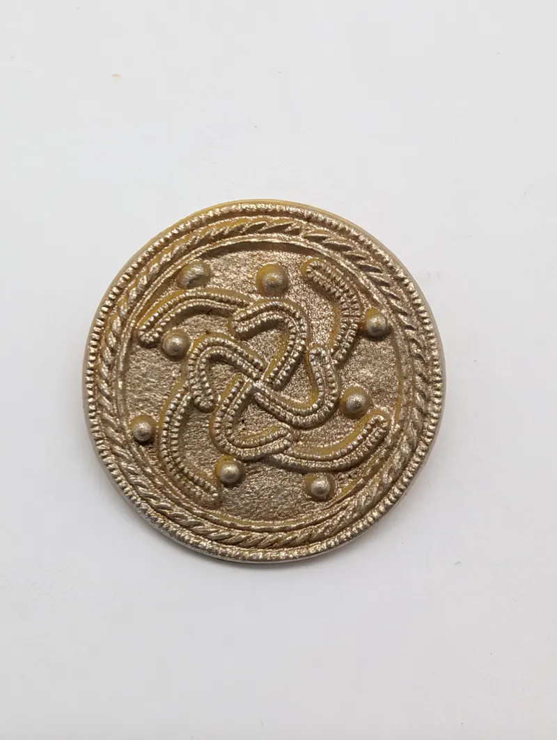 Köln-Müngersdorf Goldanhänger Frankish Tysk WHW WW2 Brooch