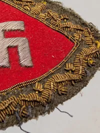 Ekstremt Sjældent Dansk D.N.S.A.P. ærmeskjold for Syssel Leder WW2 