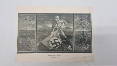 Tysk propaganda kort originalt 