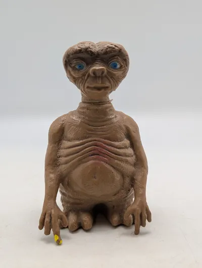 LJN Toys E.T. The Extra-Terrestrial gummifigur med bevægeligt hoved