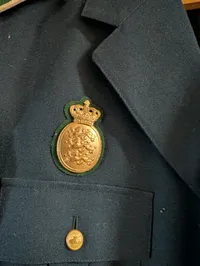 Dansk Politi uniform, med benklæder 