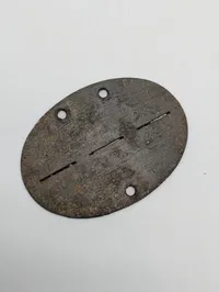 Tysk WWII Erkennungsmarke, 2./SS-Ski-Jäger-Bataillon Norge, original ? 