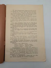 1944 Danish State Railways (DSB) Særtogsanmeldelse Nr. 2081 Document (Værnemagtstransporter) 